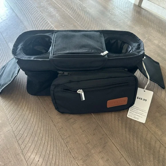 NEW Momcozy Universal Stroller Organizer Caddy with Insulated Cup Holders - Picture 1 of 11